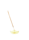 Dimple Glass Incense Holder - Yellow from MÆGEN