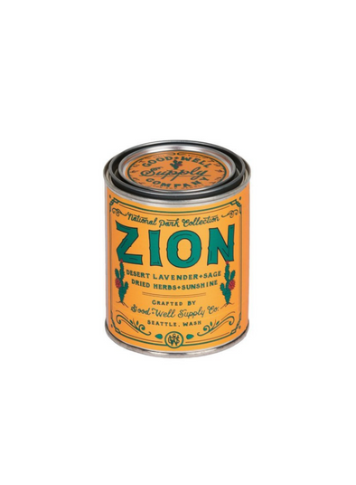 Zion Candle from Good & Well Supply Co.