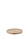Round Wooden Flat Plate Small From Madam Stoltz