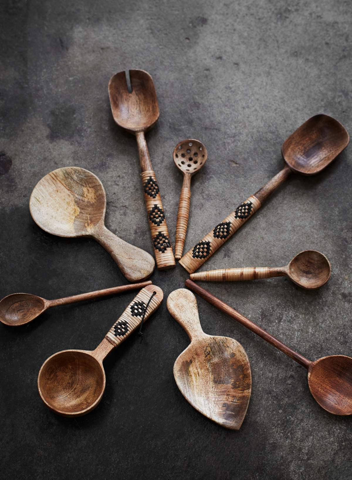 Salad Servers with Bamboo Handles From Madam Stoltz