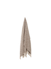 Ghina Recycled Cotton Nature Throw from Bloomingville