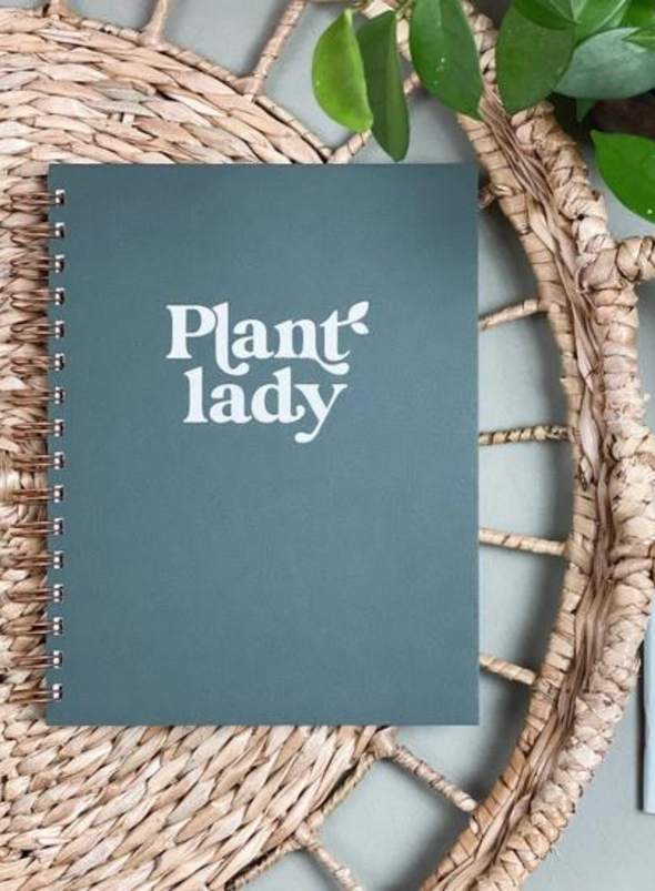 Plant Lady Journal Forest Green from Ruff House Print Shop