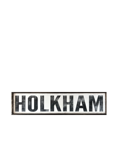 Holkham Sign