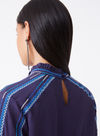 Laika Blouse in Bleu Nuit from Suncoo