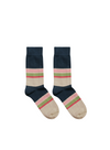 Stripe Socks in Navy Multi from Far Afield