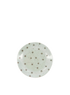 Medium Beige Dots Plate from House Doctor
