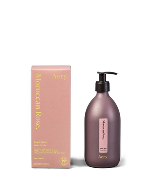 Moroccan Rose Hand Wash - Rose Tonka & Musk from Aery Living