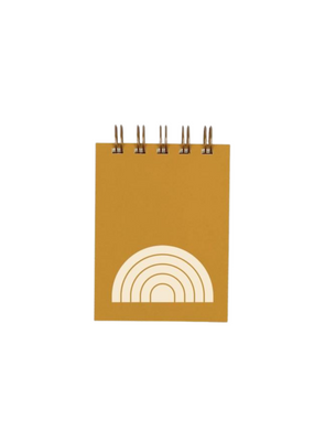Rainbow Mini Jotter Saffron from Ruff House Print Shop