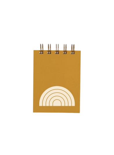 Rainbow Mini Jotter Saffron from Ruff House Print Shop