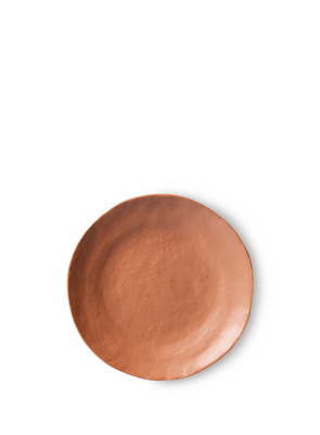 Bold & Basic Ceramics: Side Plate in Brown from HK Living