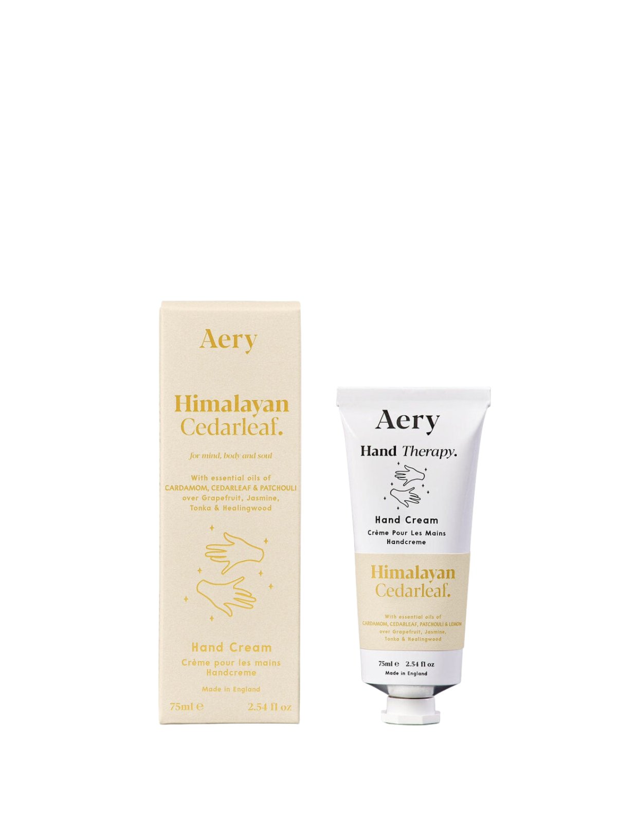 Aery Living Himalayan Cedarleaf Hand Cream - Cedar Patchouli & Lemon