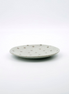 Medium Beige Dots Plate from House Doctor