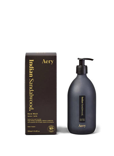 Indian Sandalwood Hand Wash - Pepper Raspberry & Tonka from Aery Living