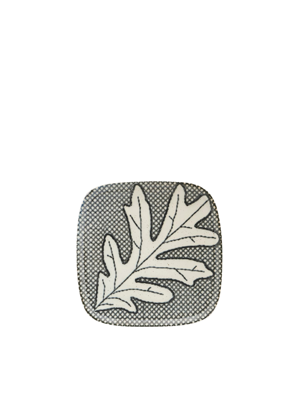 Oak Plate - Grey/Blue from House Doctor