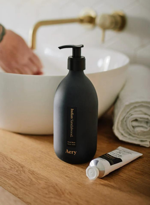 Indian Sandalwood Hand Wash - Pepper Raspberry & Tonka from Aery Living