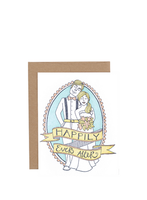 Happily Ever After Couple Card from 1Canoe2