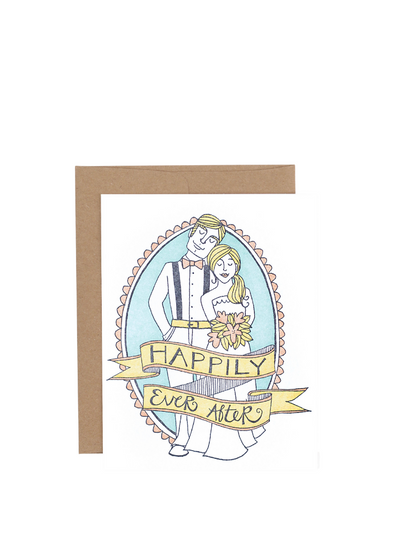 Happily Ever After Couple Card from 1Canoe2