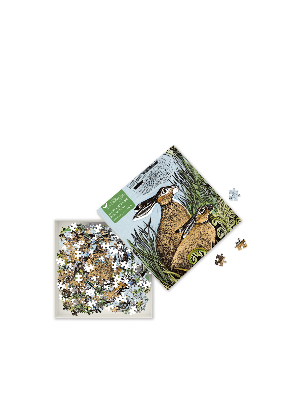Angela Harding Rathlin Hares Jigsaw
