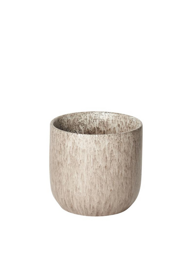 Nuno Pot in Taupe 13cm from Lauvring