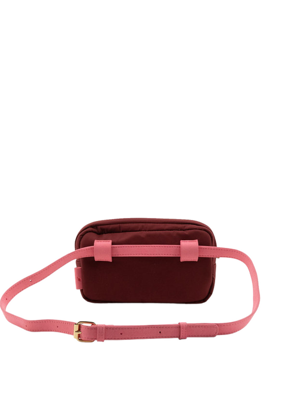 The Sticky Sis Club - Padded Fanny Bag in Vin Rouge