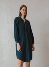 Lyocell Shirt Dress in Prussian Blue from Indi & Cold