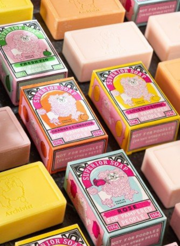 Poodle Lemon Hand Soap from Archivist