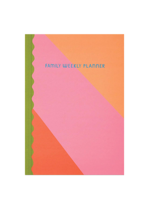 Striped Family Weekly Planner from Raspberry Blossom
