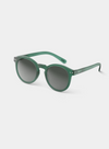 #M Sunglasses in Green Crystal from Izipizi