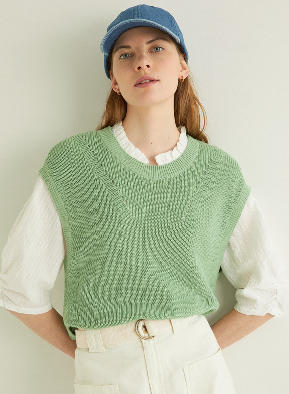 Sailor Knit in Water Green from Yerse