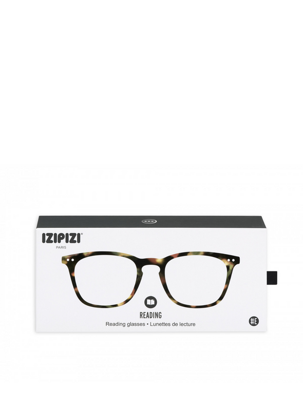 #E Reading Glasses in Tortoise from Izipizi