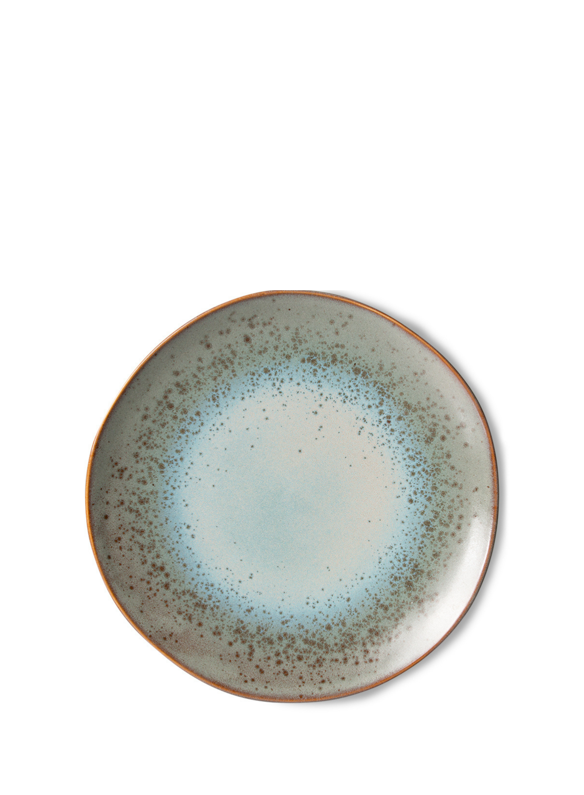 70s Ceramics: Dinner Plate in Mineral from HK Living