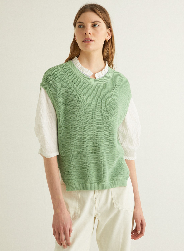 Sailor Knit in Water Green from Yerse