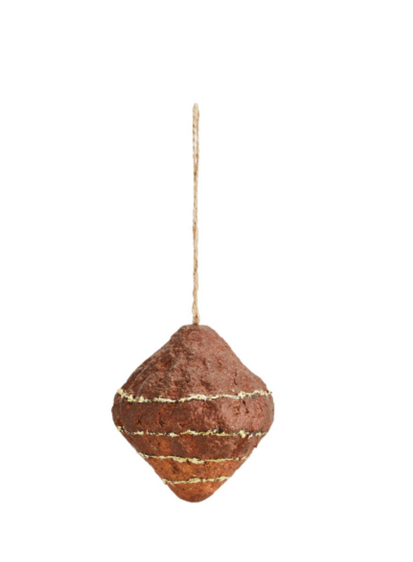 Hanging Cotton Paper Cones from Madam Stoltz