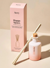 Happy Space Reed Diffuser - Rose Geranium & Amber from Aery Living