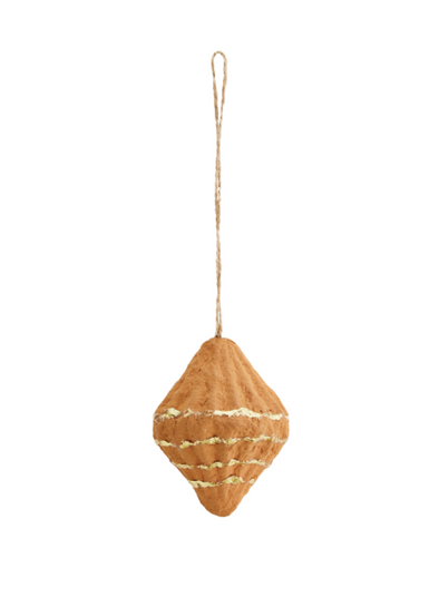 Hanging Cotton Paper Cones from Madam Stoltz