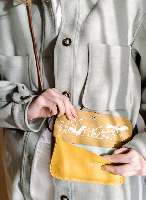 Phonebag Hang on in Yellow from Keecie