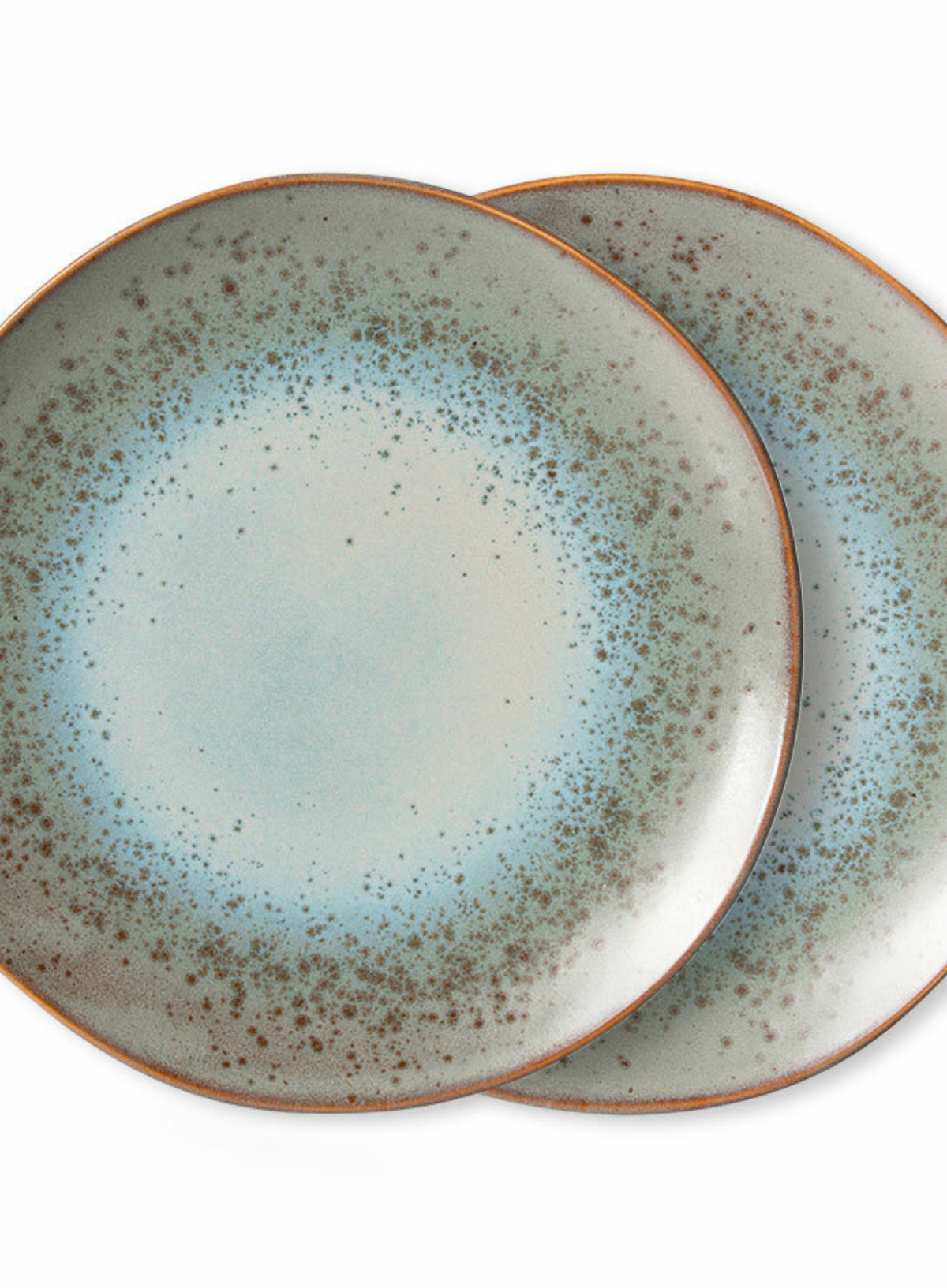 70s Ceramics: Dinner Plate in Mineral from HK Living