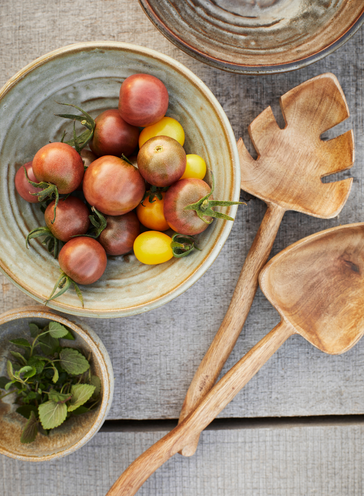 Wooden Salad Set From Madam Stoltz