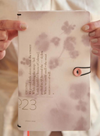 Notebook Amour Des Lilas form Tinne + Mia