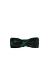 Twist Hairband Rockstar Velvet in Pine Green