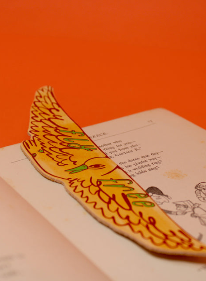 Fly Free Bookmark from Ark