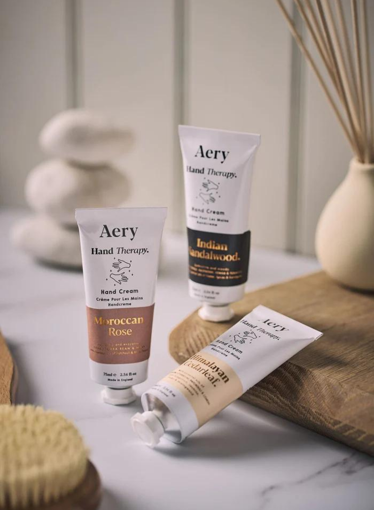 Indian Sandalwood Hand Cream - Pepper Raspberry & Tonka from Aery Living