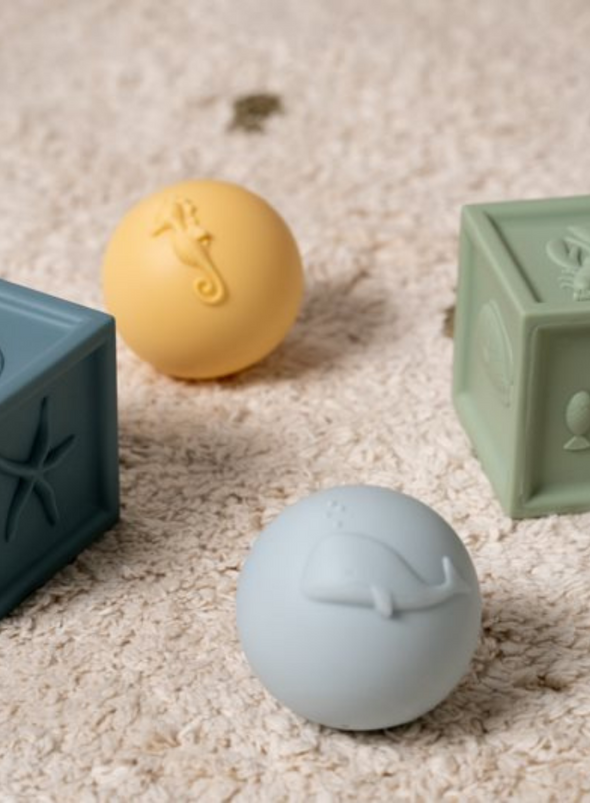 Ocean Cubes/Balls Set from Little Dutch