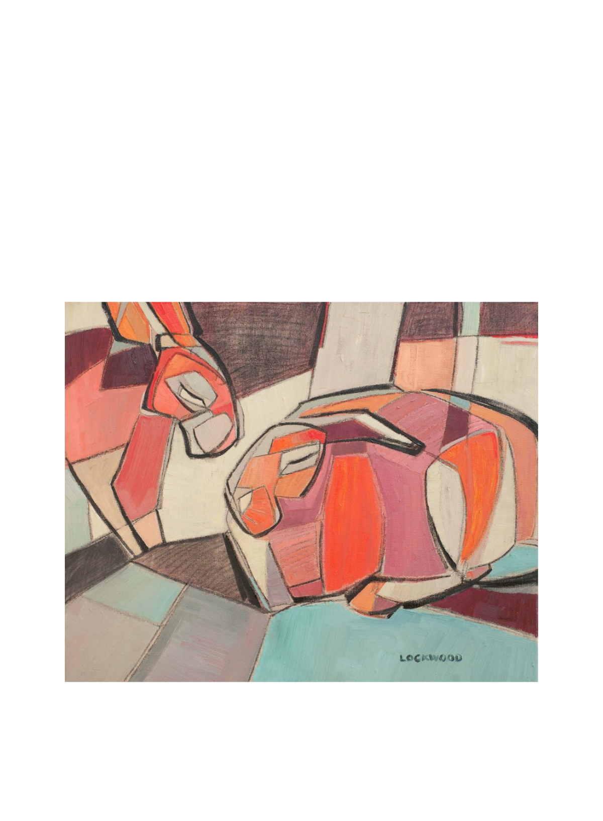 Hares Resting In Warm Soil Pocket Notebook No. 9  from Red Hare Publishing