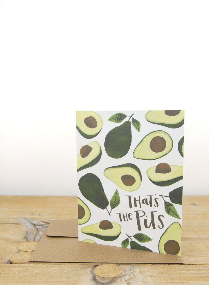 That's The Pits - Avocado Card