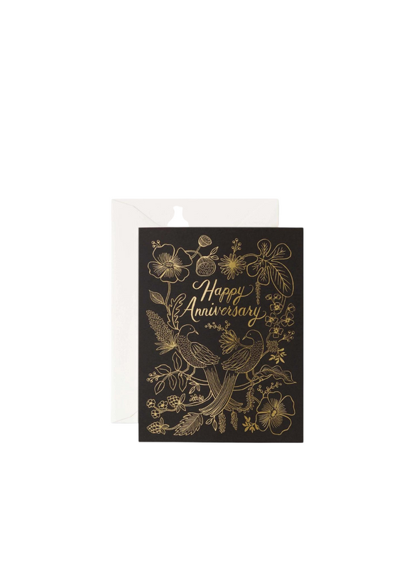 Love Birds Anniversary Card From Rifle Paper Co.