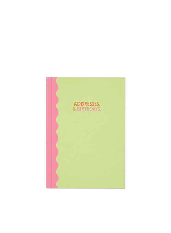 A6 Addresses and Birthdays Notebook from Raspberry Blossom