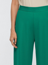 Polyamide Pants with Elasticband in Shinny Green from Nice Things