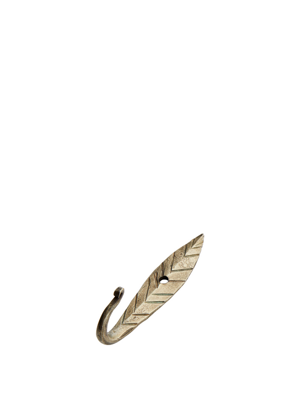 Small Hand Forged Leaf Hook From Madam Stoltz