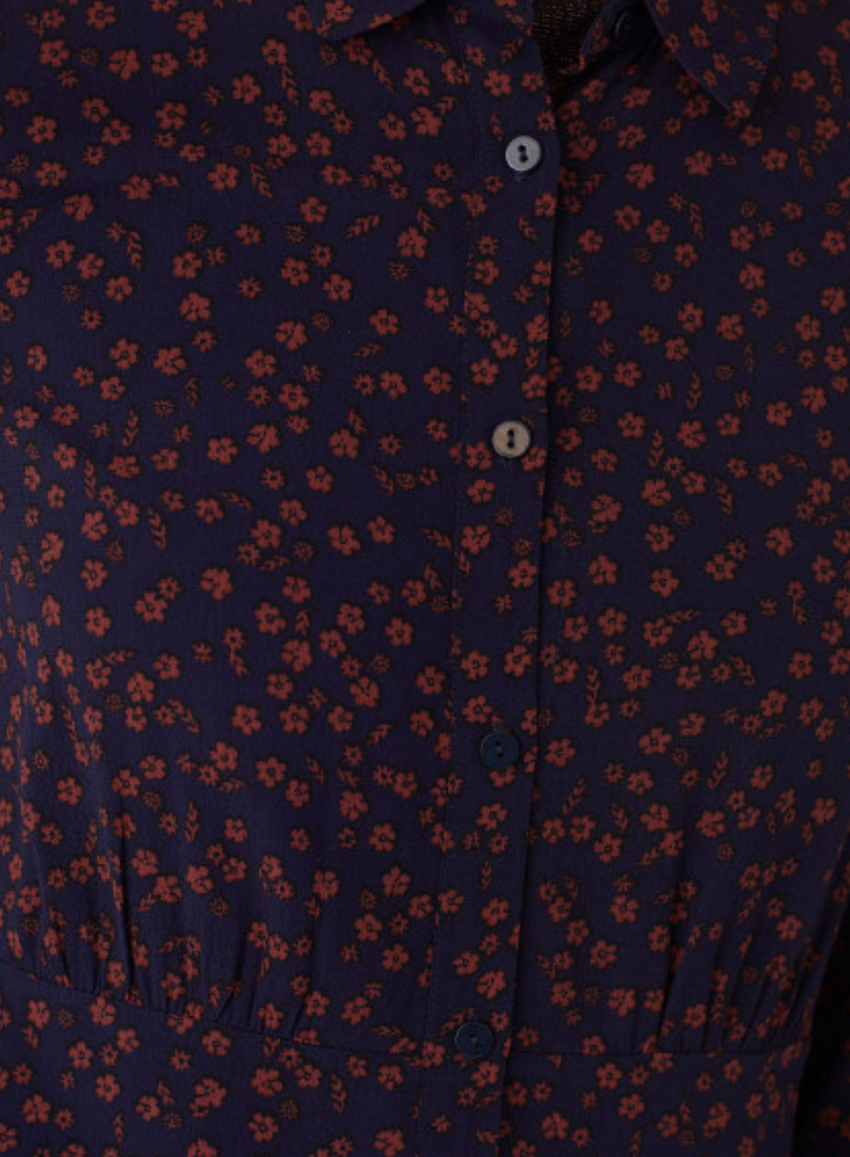Small Flowers Print Shirt Dress from Nice Things